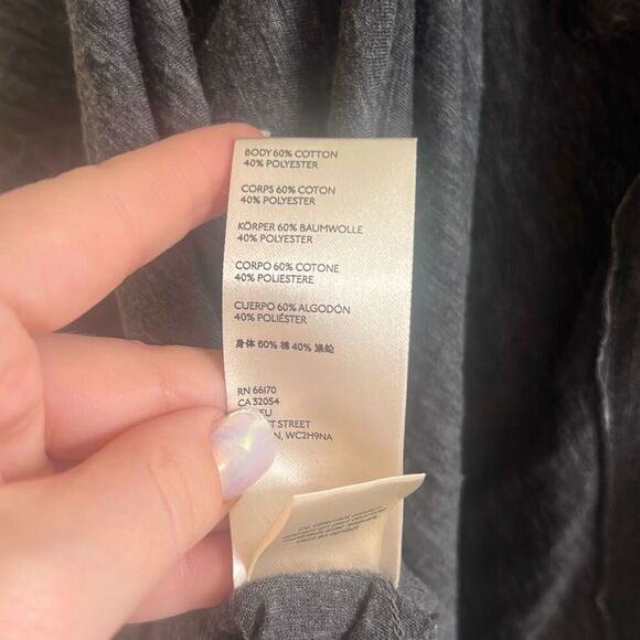 ✨Free People We The Free Gray Sandy Tank Sz Medium Top✨ - Picture 10 of 10